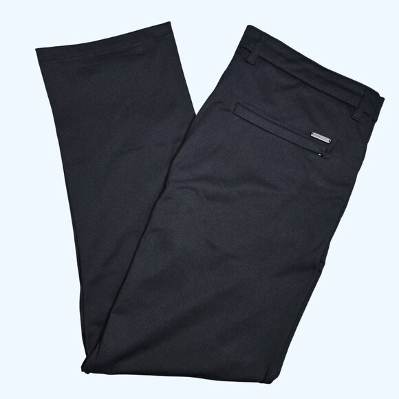Twillory Performance Technical Fabric Tailored Fit Black Pants Men 38X32 (38x30) - Picture 1 of 9